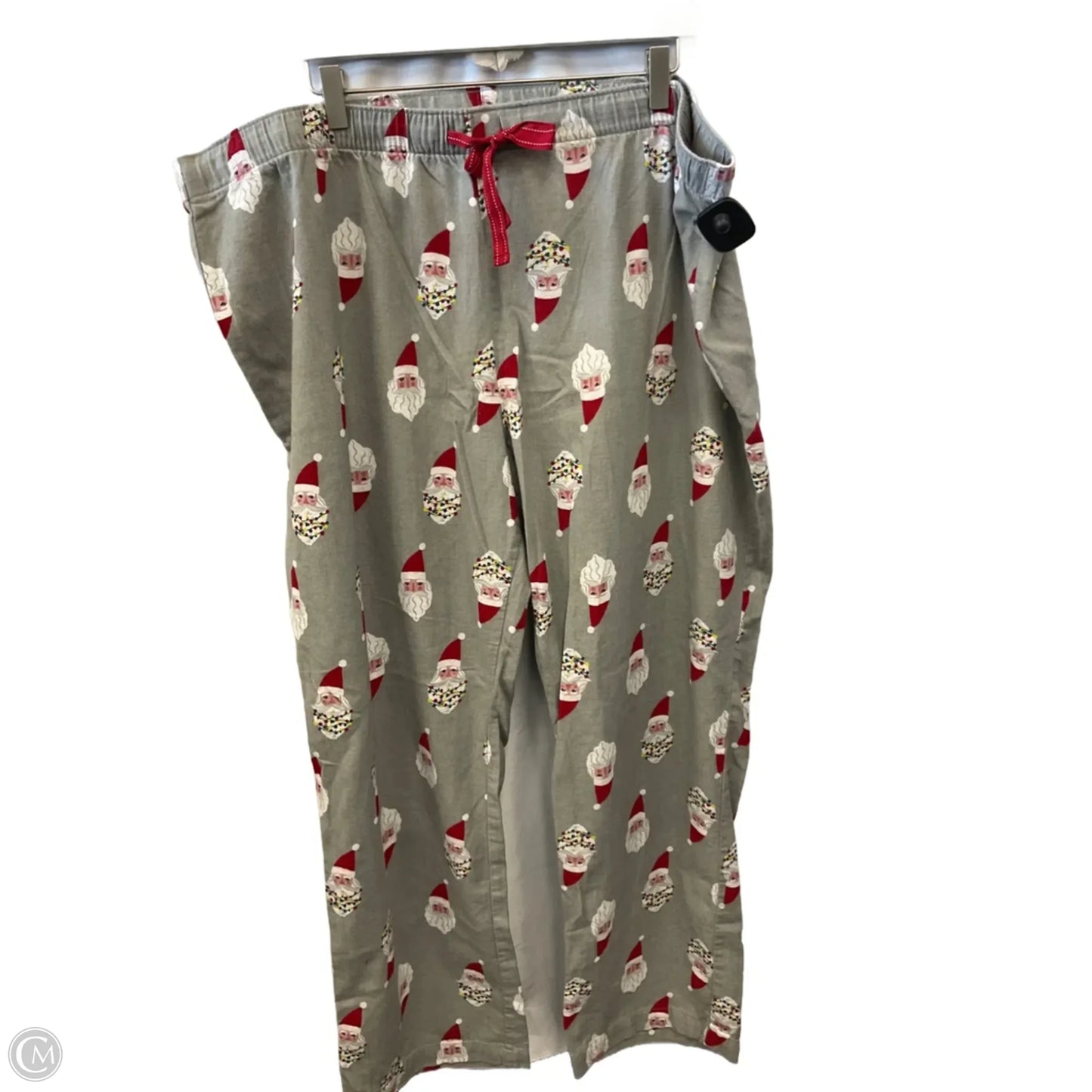 Pajama Pants By Old Navy In Grey & Red, Size: 2x