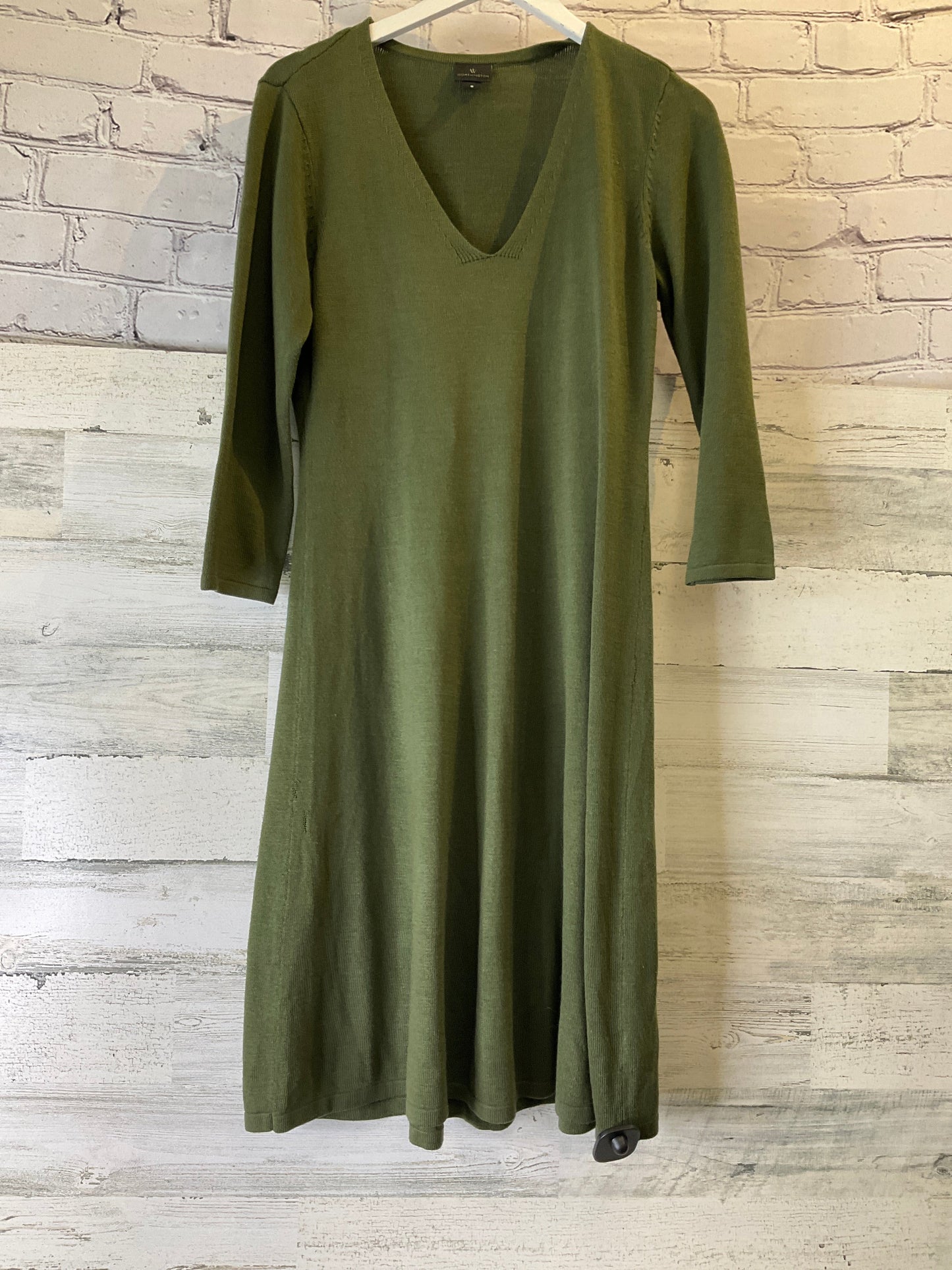 Dress Casual Midi By Worthington In Green, Size: S