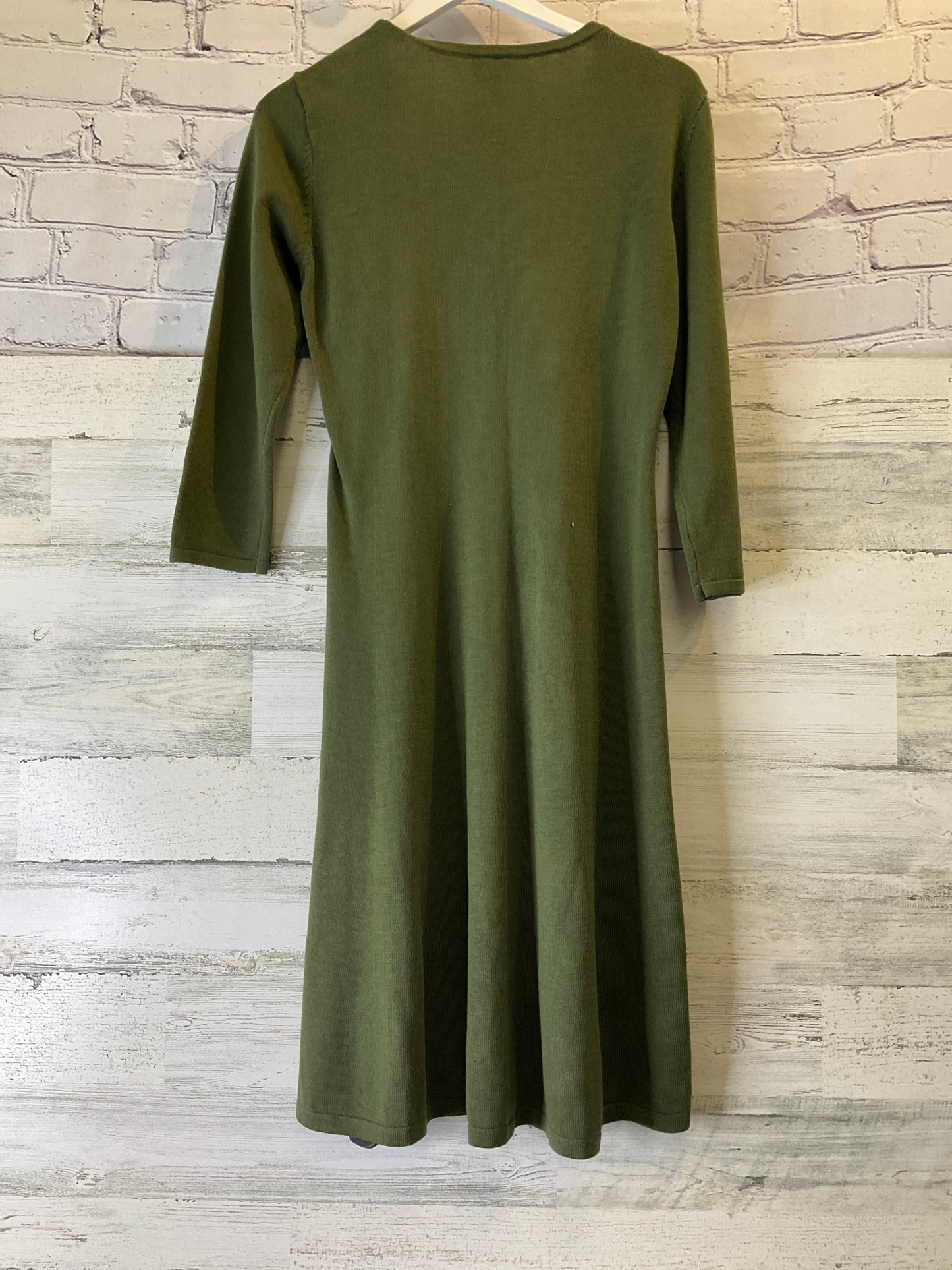 Dress Casual Midi By Worthington In Green, Size: S