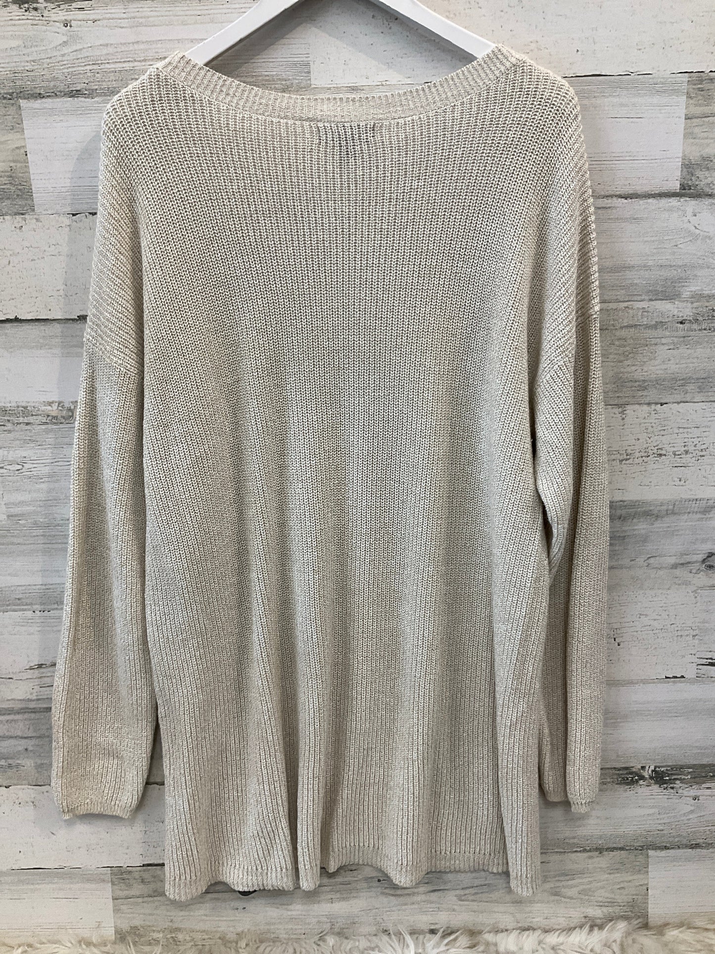 Sweater By Ana In Gold, Size: Xxl