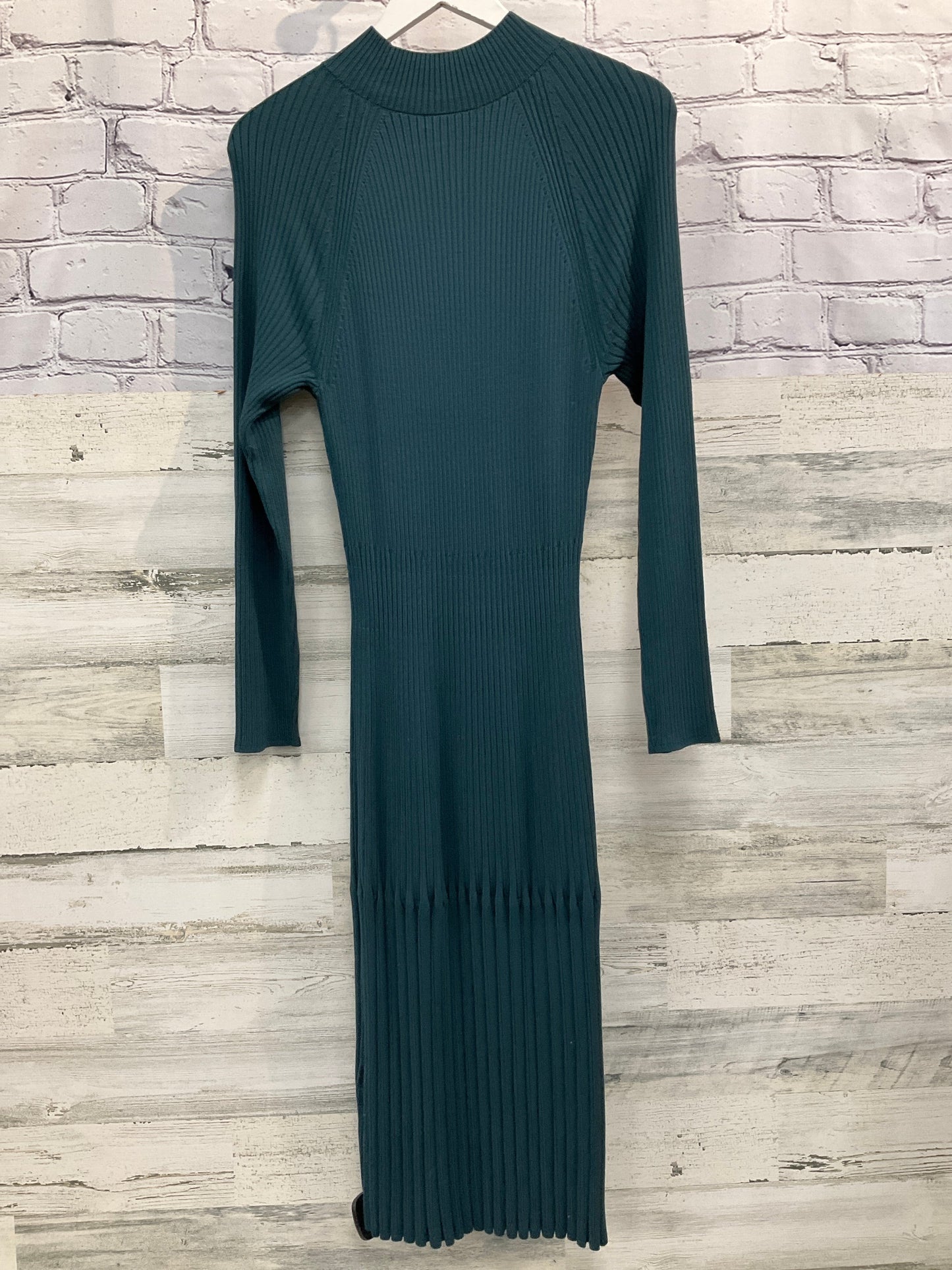 Dress Casual Midi By Banana Republic In Green, Size: S