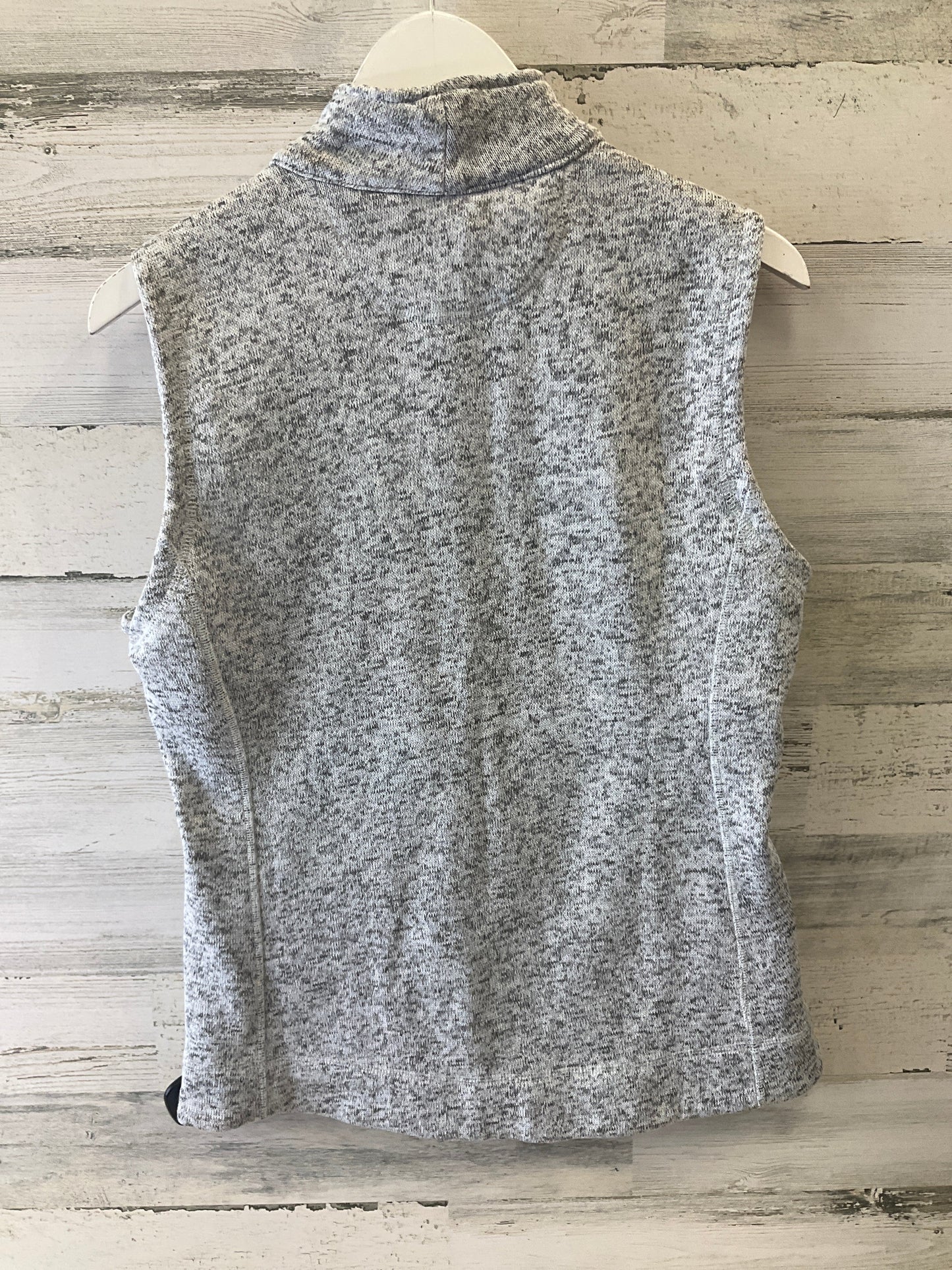 Vest Sweater By Calvin Klein In Grey, Size: M