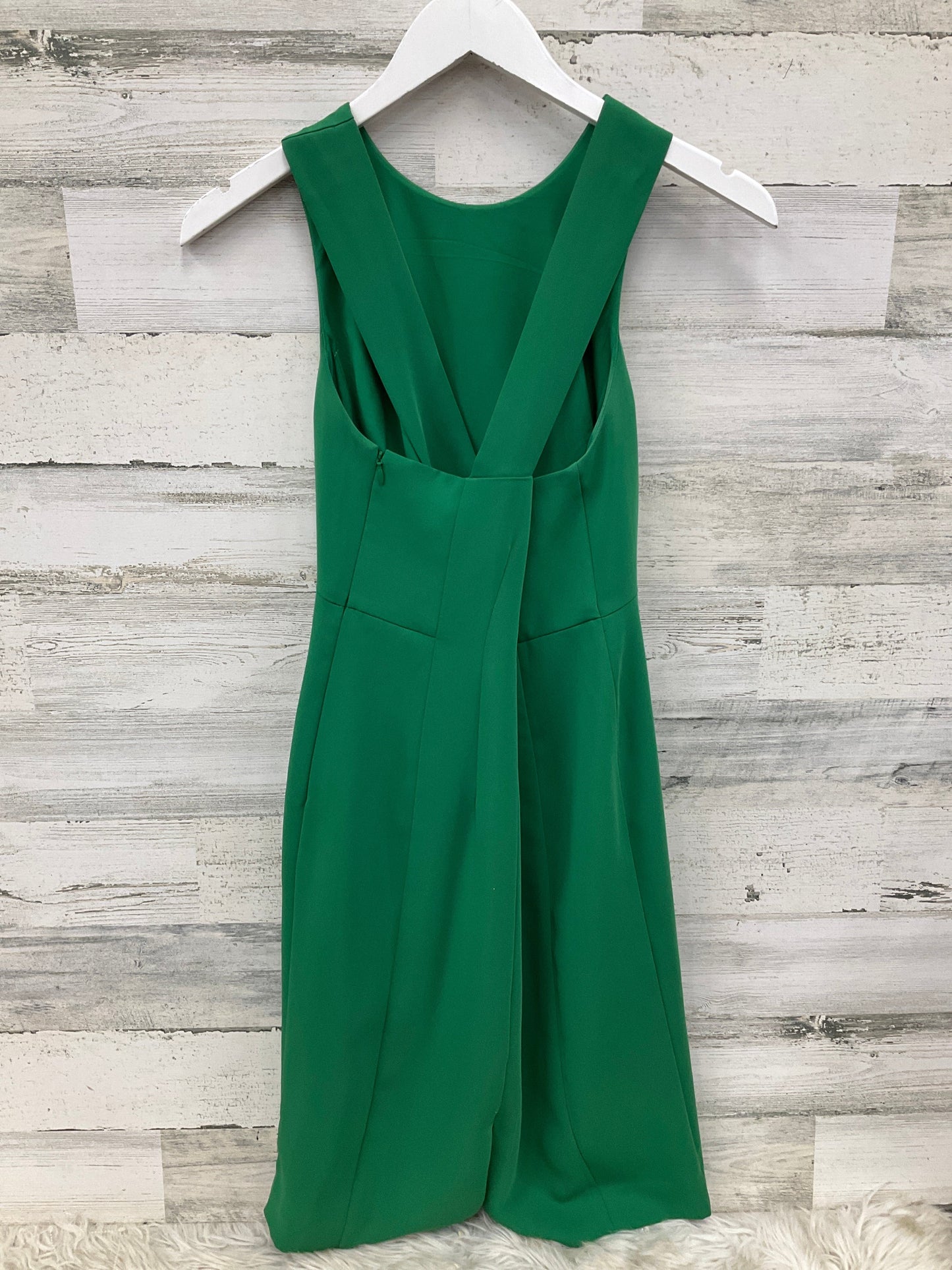 Dress Casual Midi By Ann Taylor In Green, Size: 0