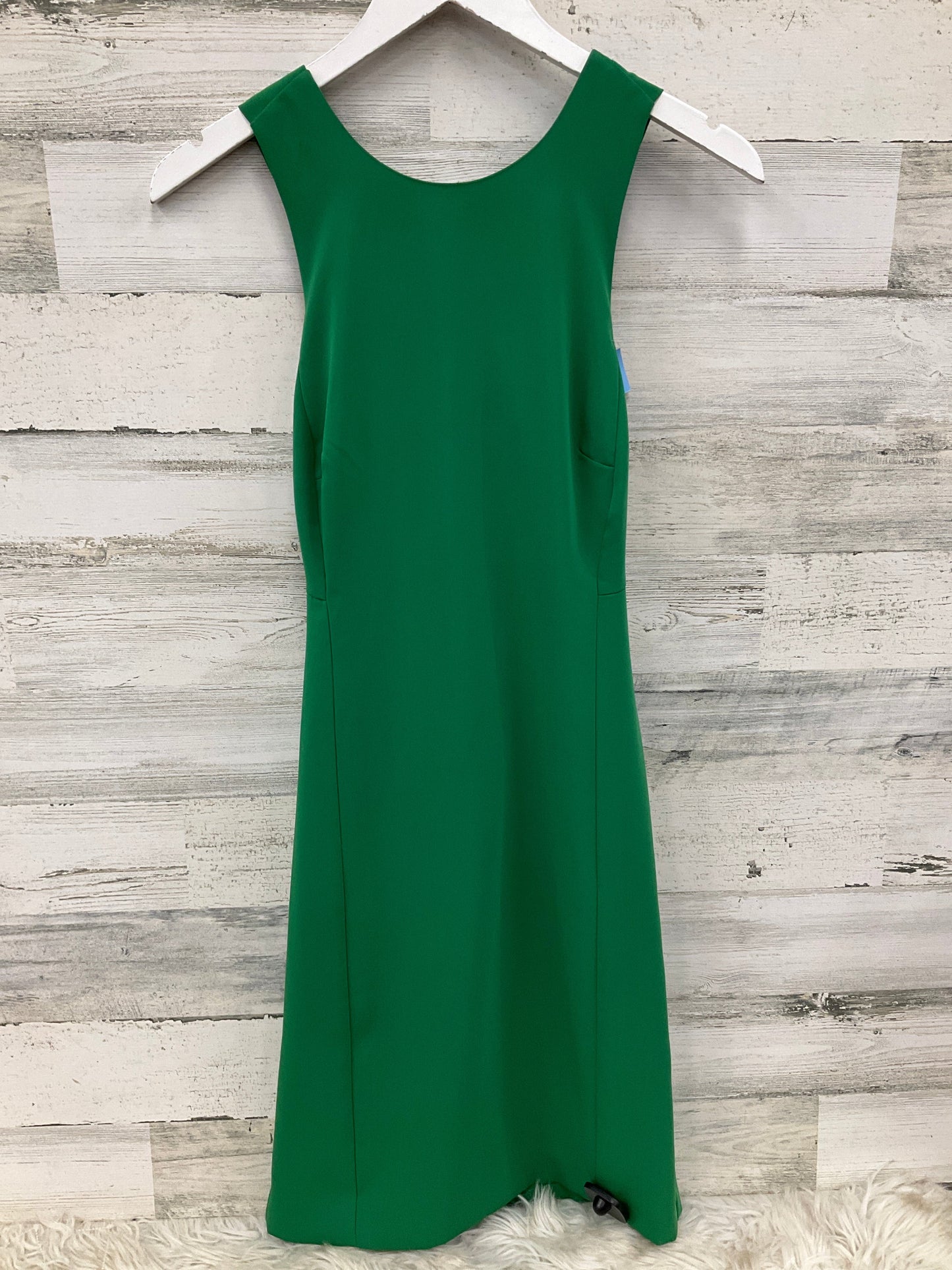 Dress Casual Midi By Ann Taylor In Green, Size: 0