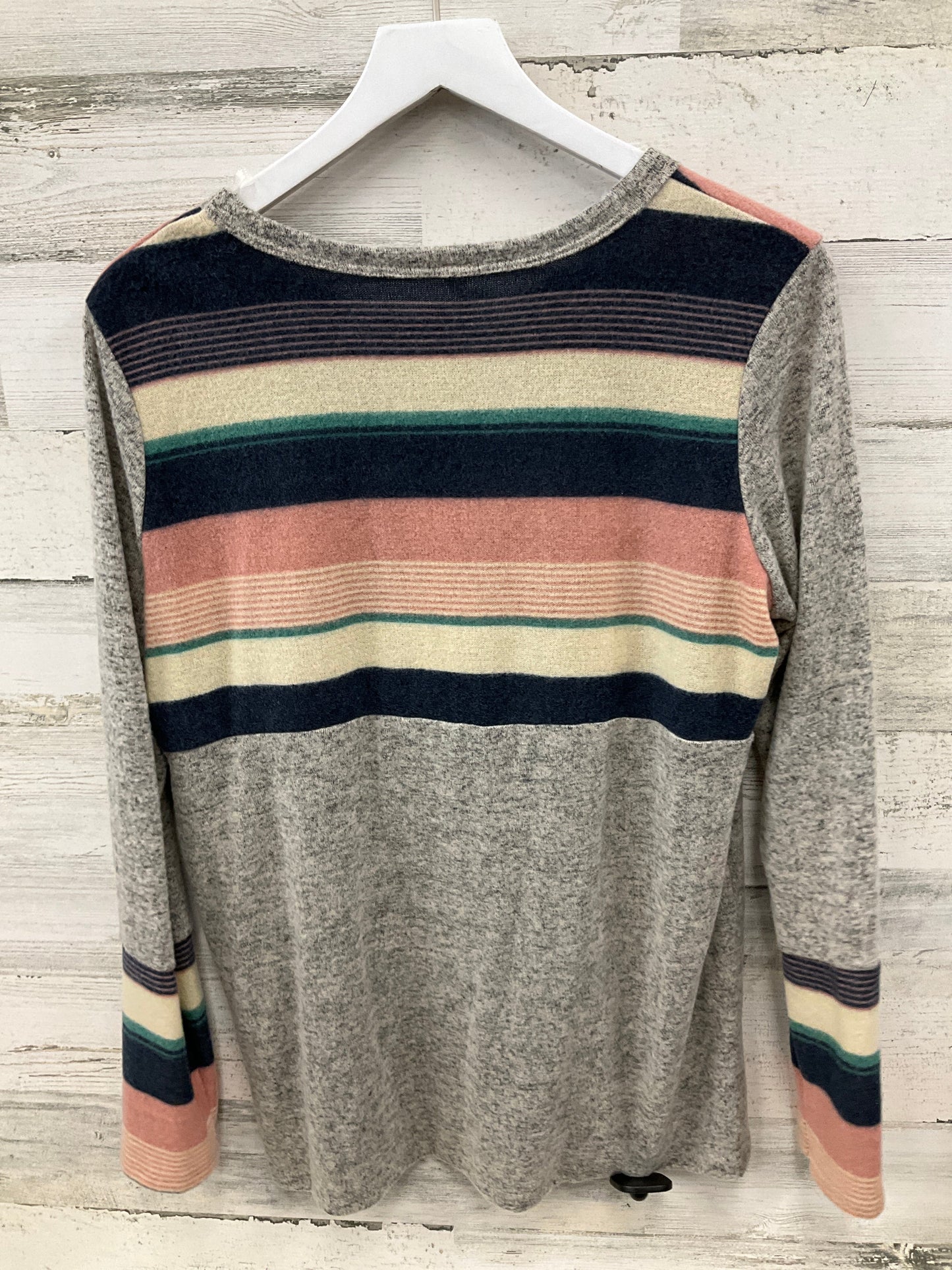 Top Long Sleeve By Vanilla Bay In Multi-colored, Size: L