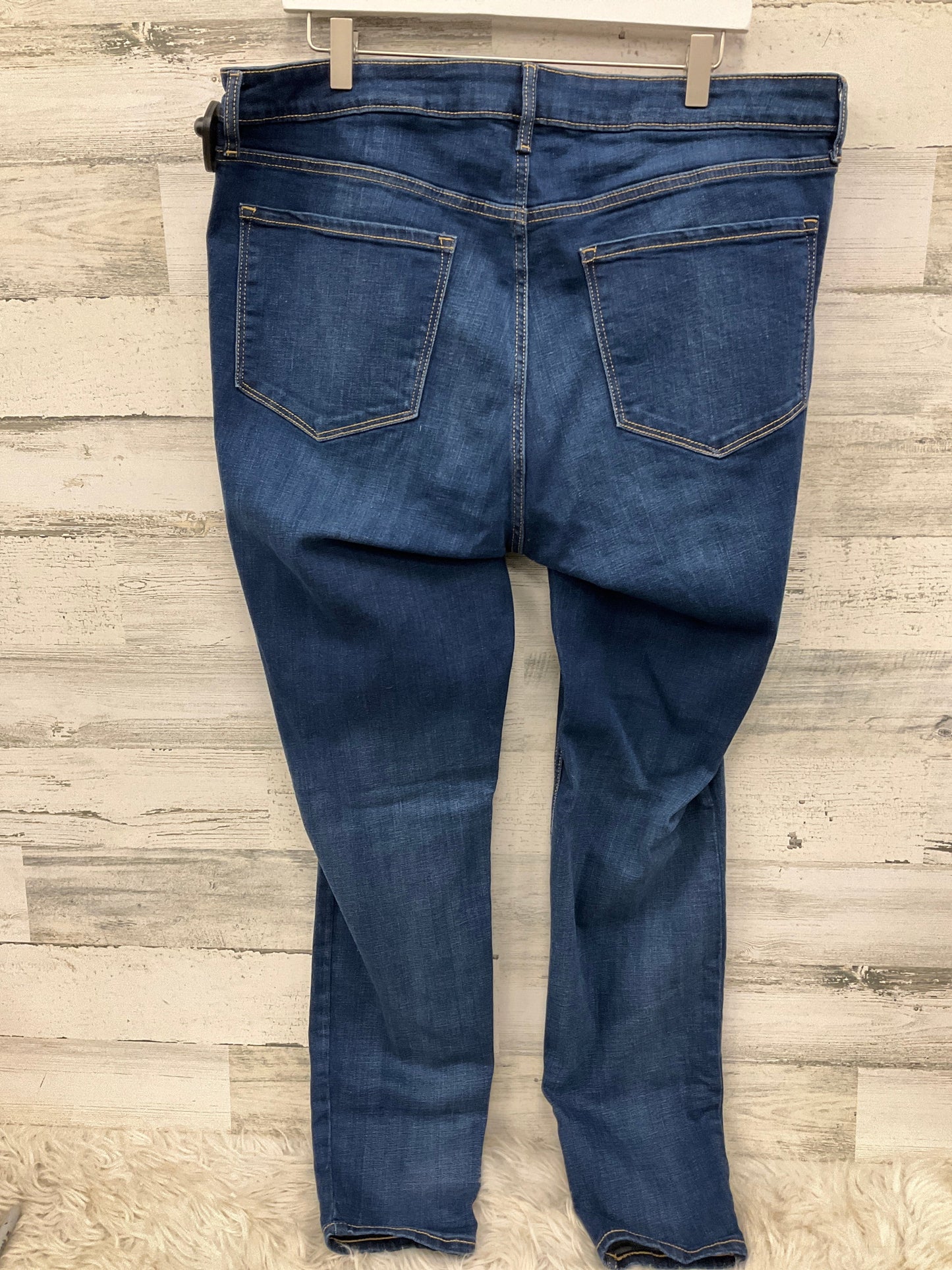 Jeans Straight By Old Navy In Blue Denim, Size: 18