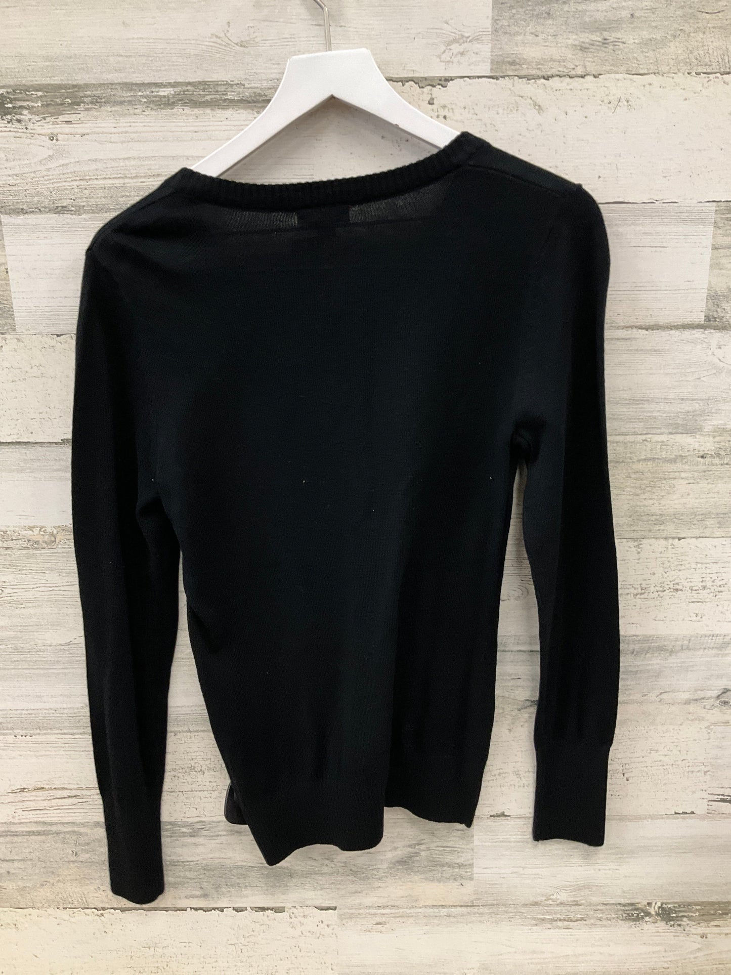 Top Long Sleeve By Merona In Black & Pink, Size: M