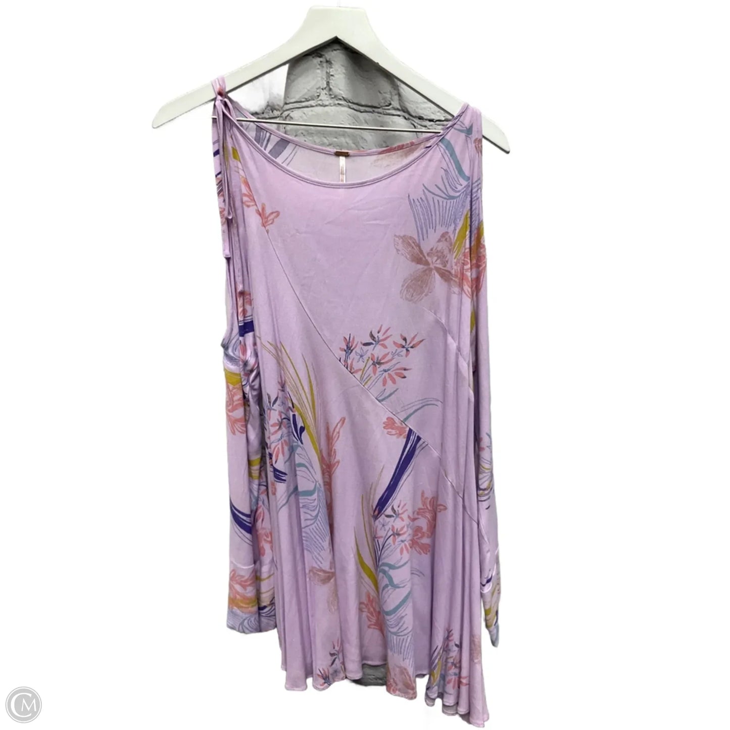 Top Long Sleeve By Free People In Purple, Size: Xs