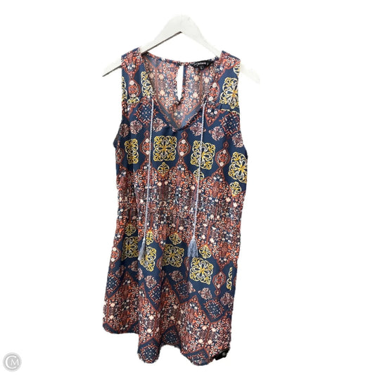 Dress Casual Short By Blush In Blue, Size: L