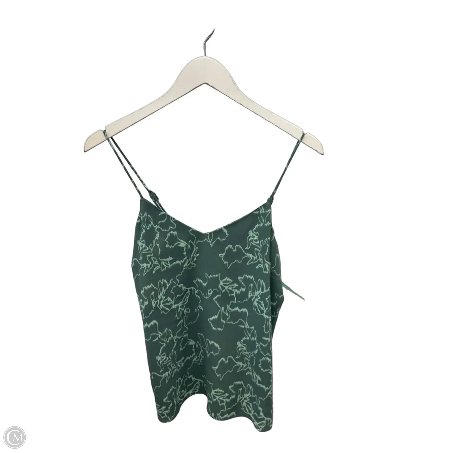 Top Sleeveless By Nine West In Green, Size: S