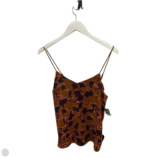 Top Sleeveless By Nine West In Brown, Size: M