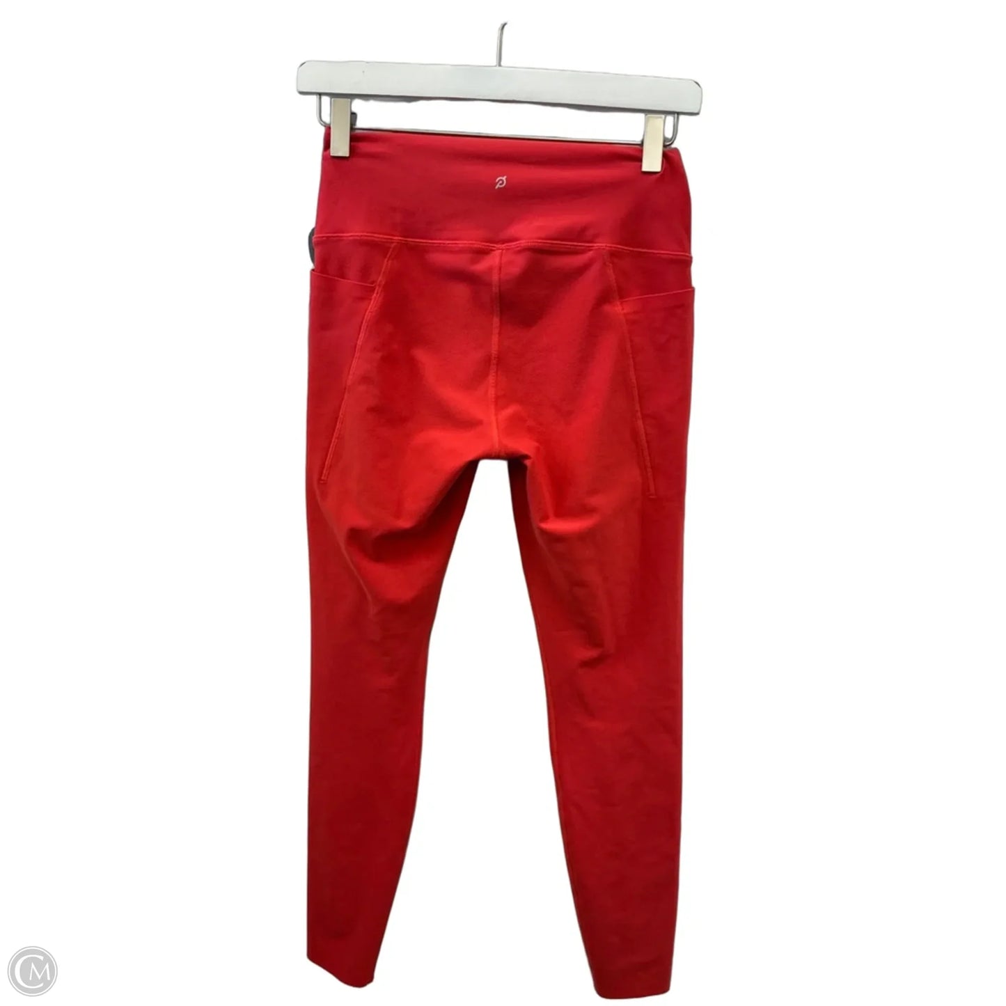 Athletic Leggings By Peloton In Orange, Size: M