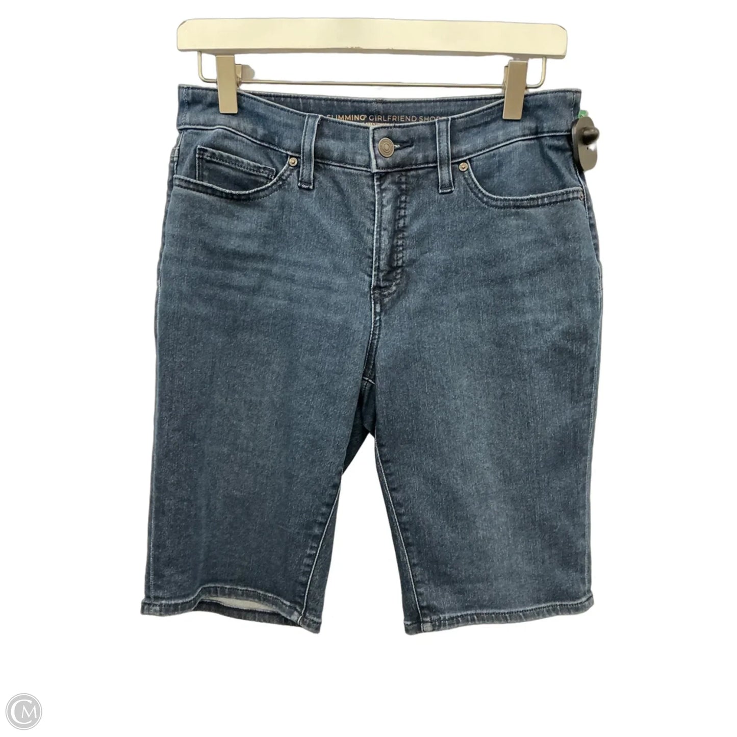 Shorts By Chicos In Blue Denim, Size: 4