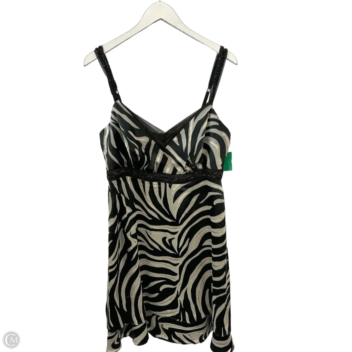 Dress Casual Midi By White House Black Market In Black, Size: L