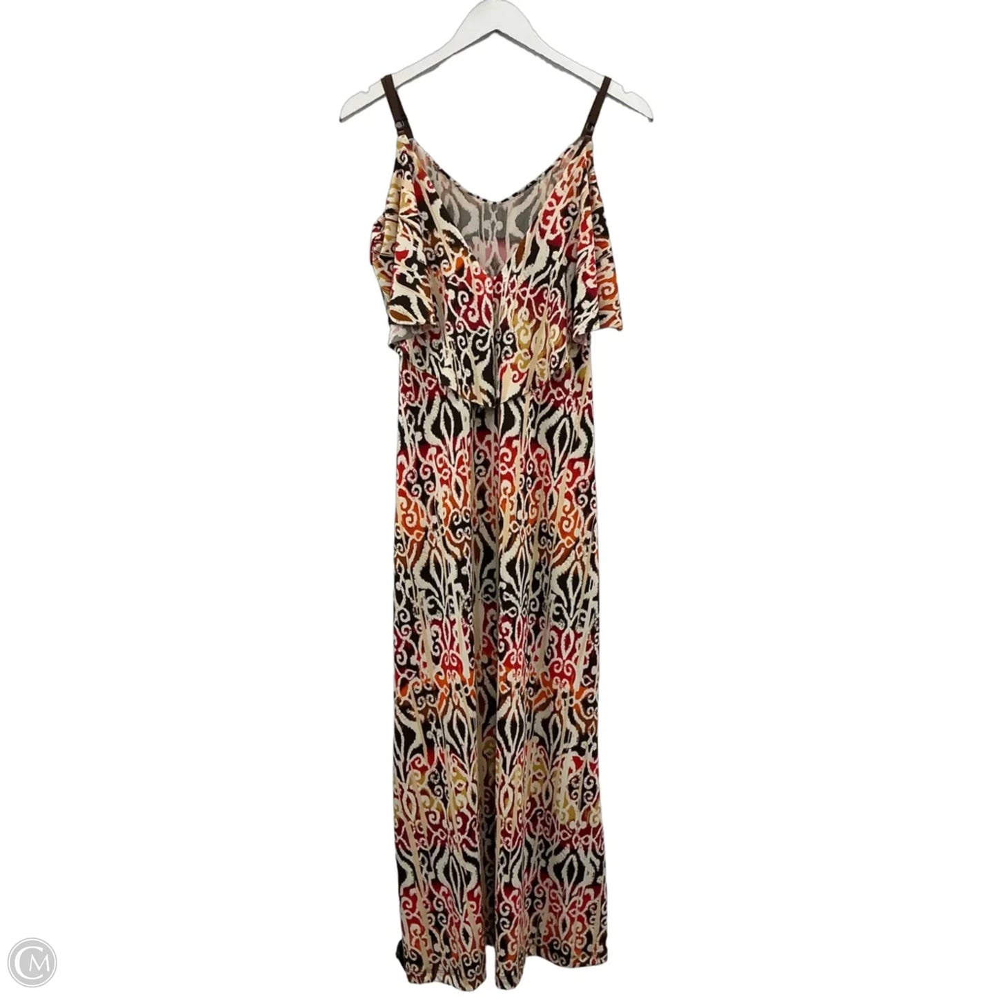 Dress Casual Maxi By Bakers Shoes In Orange, Size: M