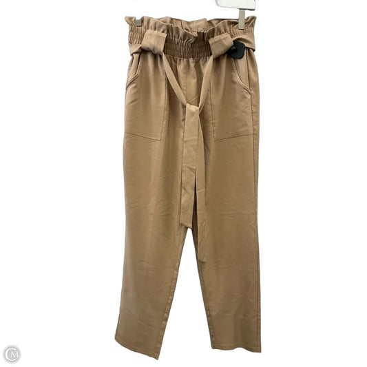 Pants Dress By Clothes Mentor In Tan, Size: 12