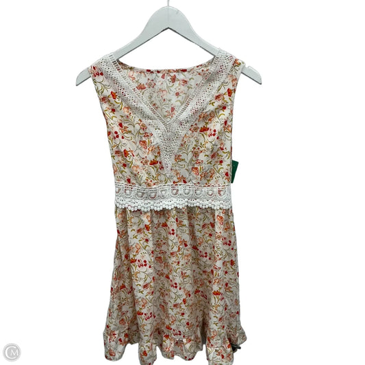 Dress Casual Short By Shein In Floral Print, Size: S