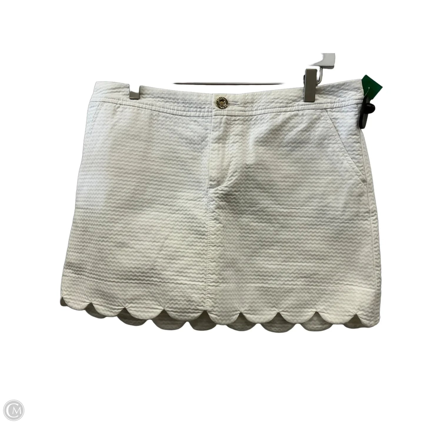 Skort Designer By Lilly Pulitzer In White, Size: 10
