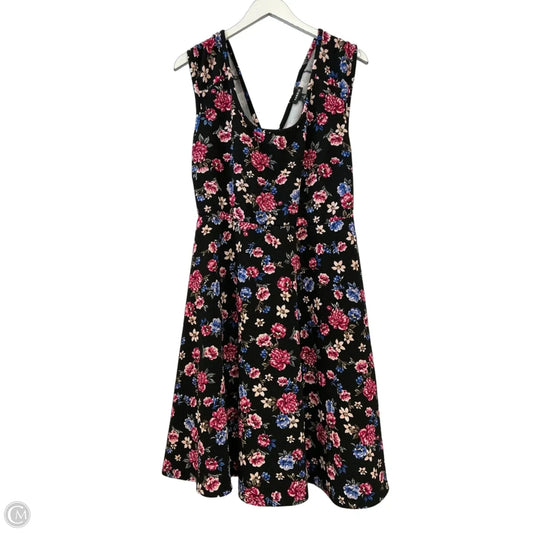 Dress Casual Midi By Torrid In Black, Size: 1x
