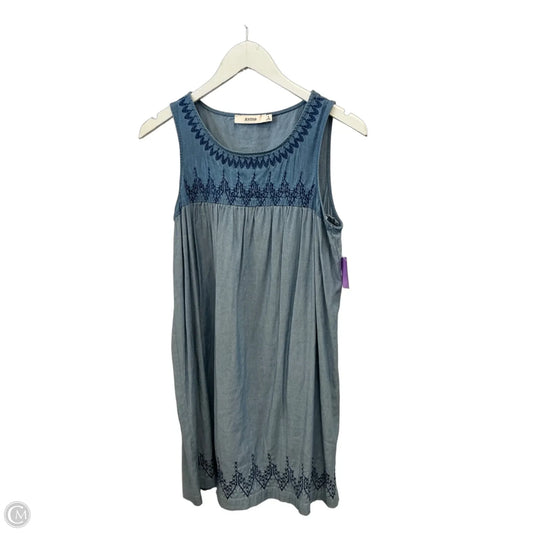 Dress Casual Midi By Just Fab In Blue, Size: S