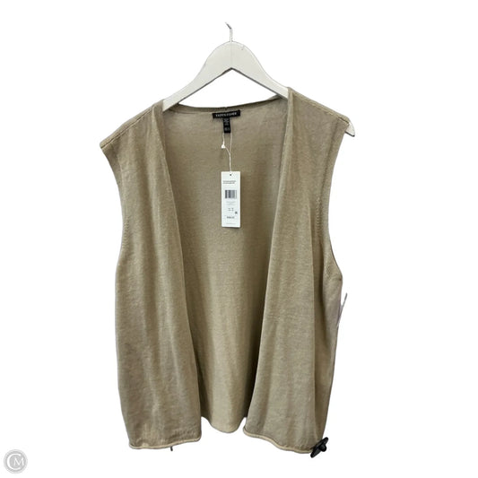Vest Other By Eileen Fisher In Beige, Size: 1x