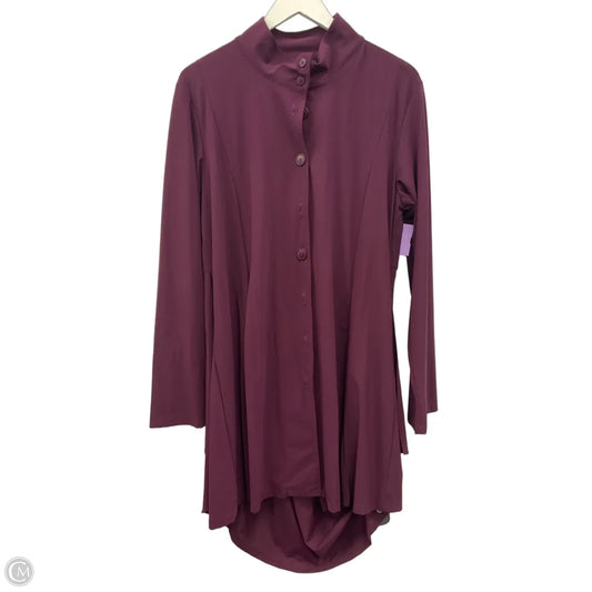 Dress Casual Midi By Clothes Mentor In Purple, Size: Xl