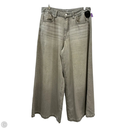 Jeans Cropped By Clothes Mentor In Grey, Size: 12