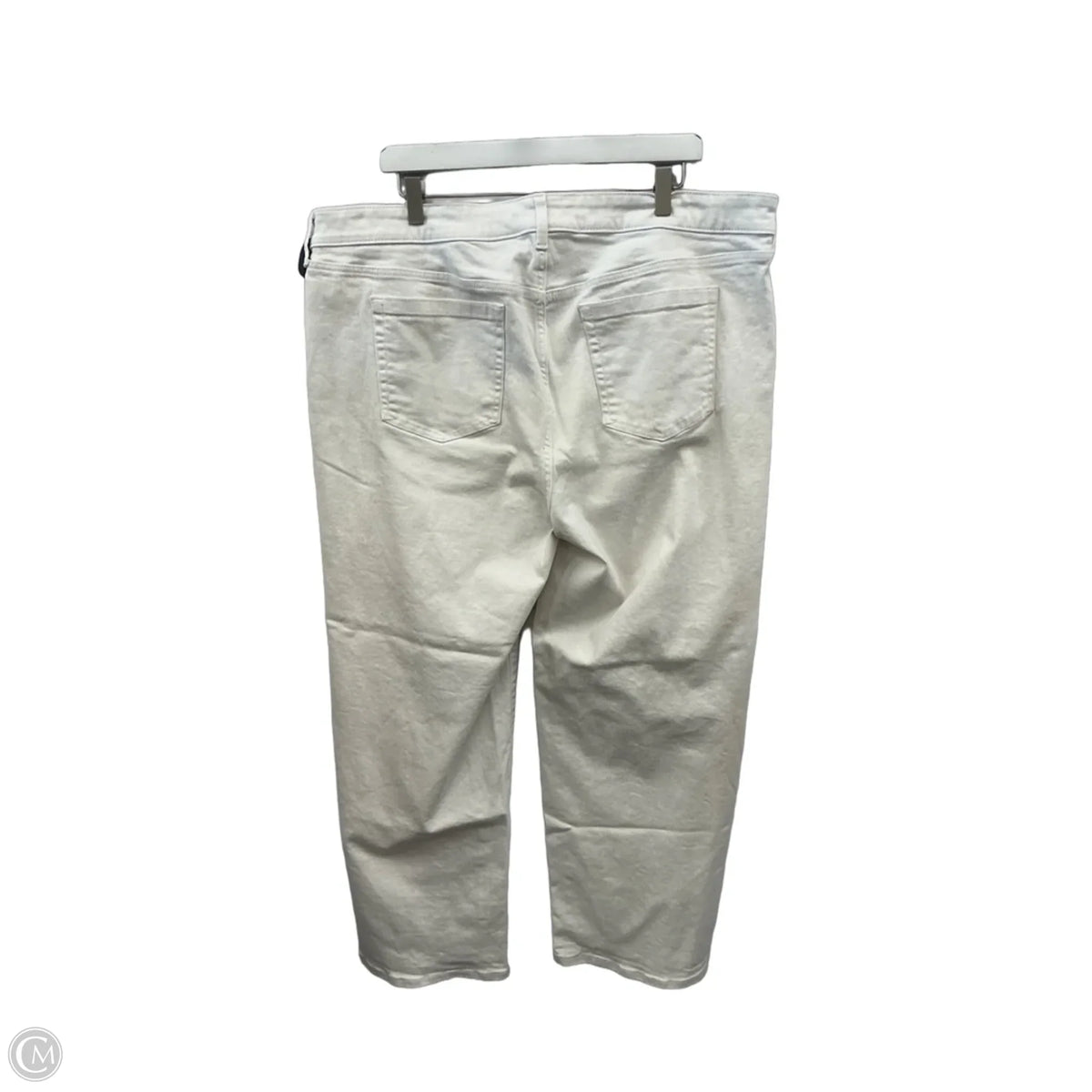 Jeans Wide Leg By Torrid In White, Size: 18