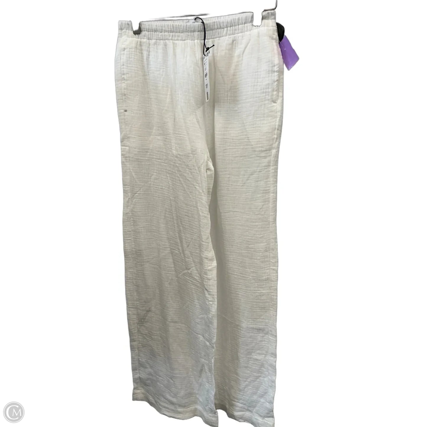 Pants Lounge By Bershka In White, Size: Xs