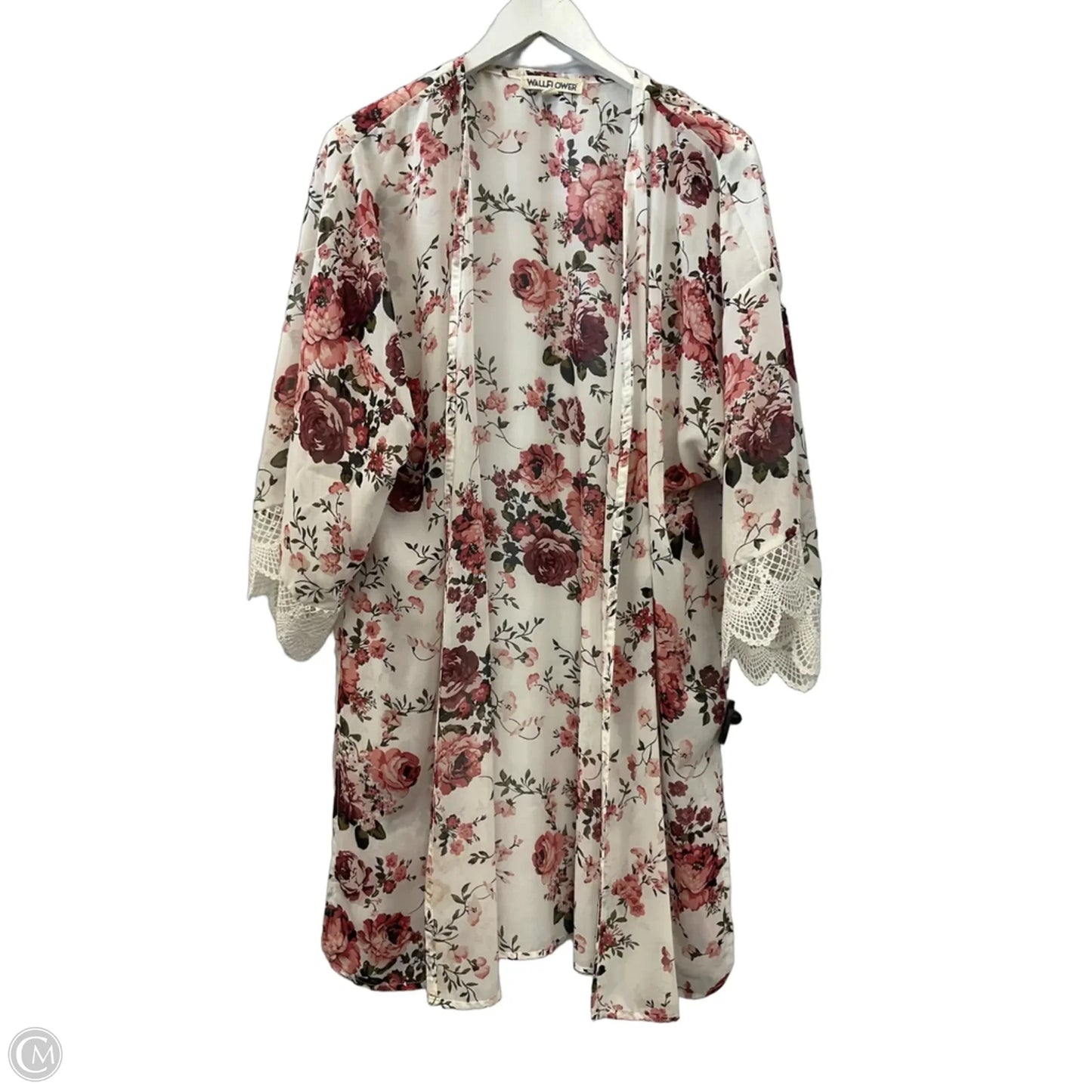 Kimono By Wallflower In Floral Print, Size: Xxl