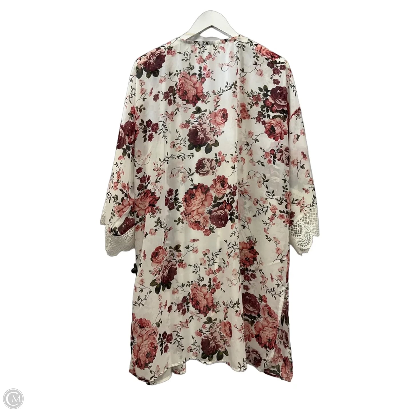 Kimono By Wallflower In Floral Print, Size: Xxl