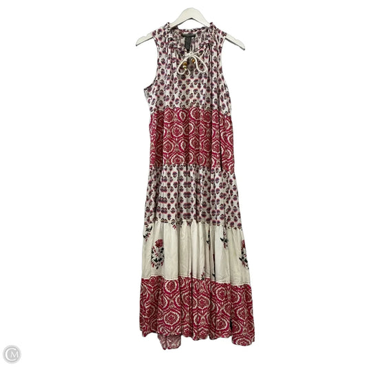 Dress Casual Maxi By Chelsea And Theodore In Multi-colored, Size: Xl