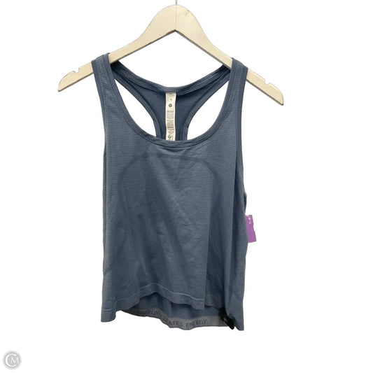 Athletic Tank Top By Lululemon In Blue, Size: 10