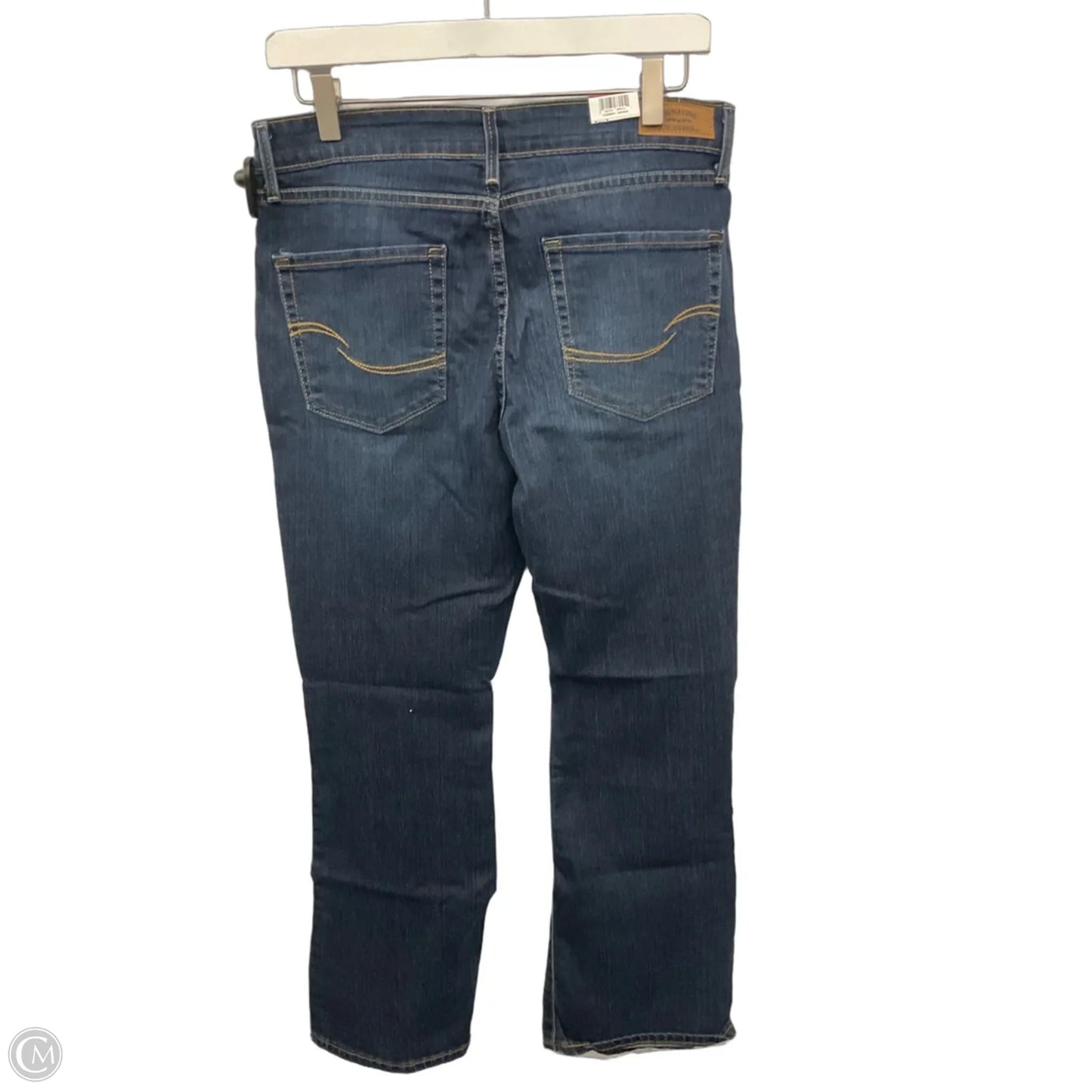Jeans Straight By Levis Signature In Blue Denim, Size: 10p