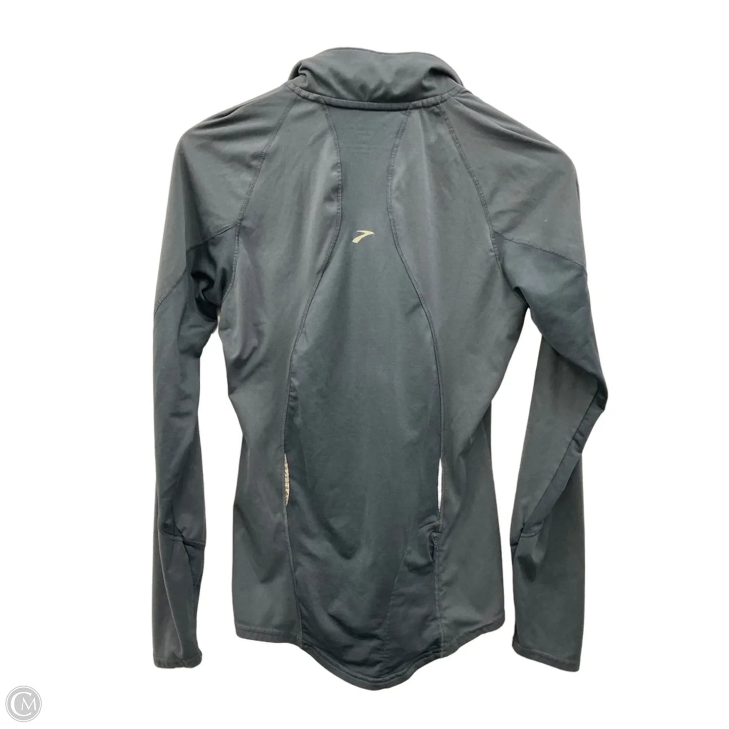 Athletic Sweatshirt Collar By Brooks In Blue, Size: M