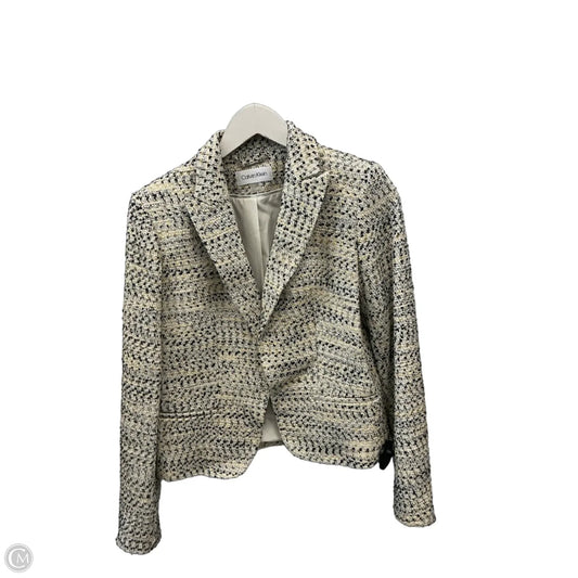 Blazer By Calvin Klein In Multi-colored, Size: S