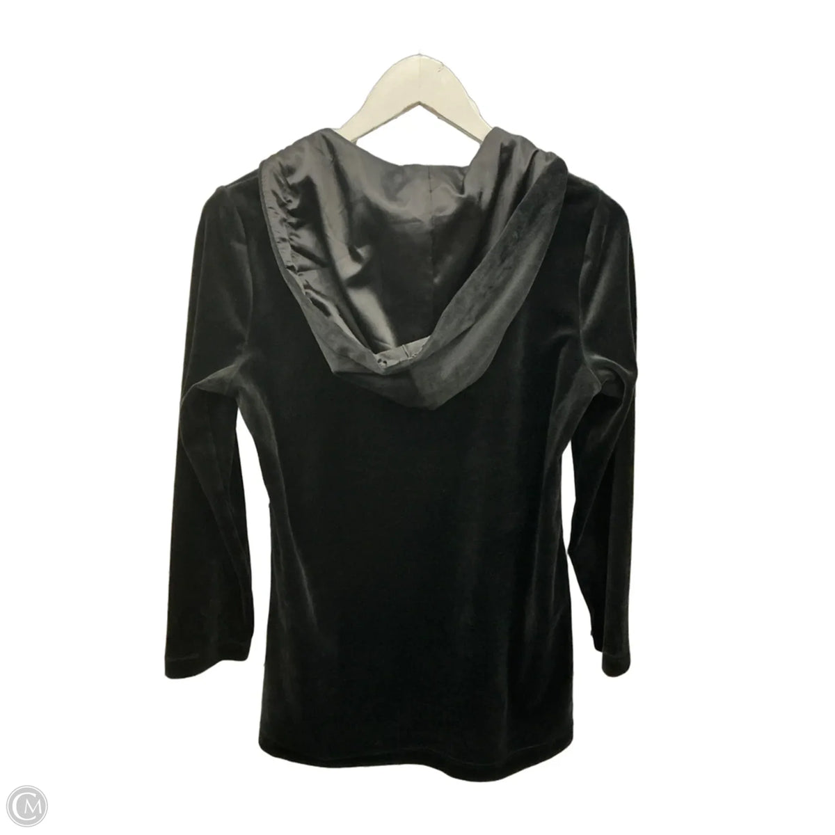 Top Long Sleeve By Chicos In Black, Size: S
