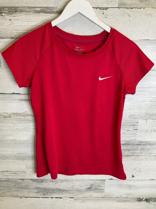 Coral Athletic Top Short Sleeve Nike, Size M