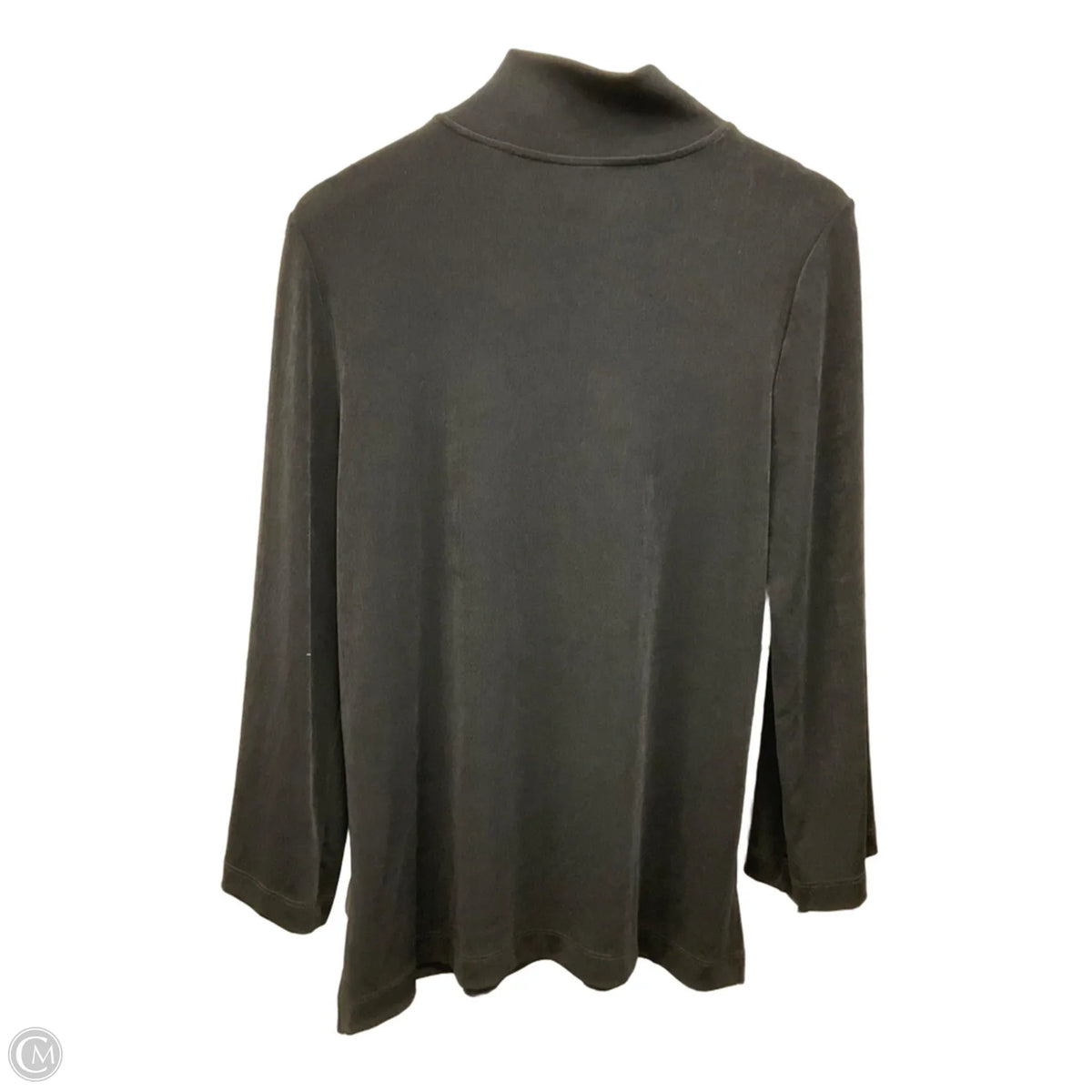 Top Long Sleeve By Chicos In Black, Size: M