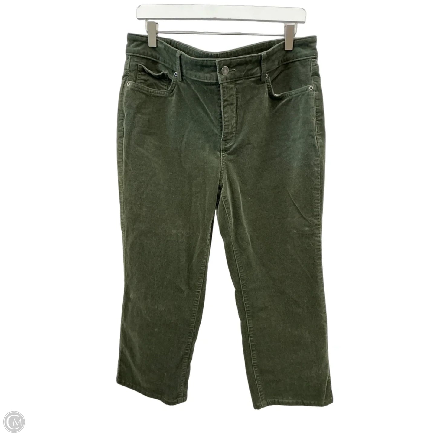 Pants Corduroy By Not Your Daughters Jeans In Green, Size: 12