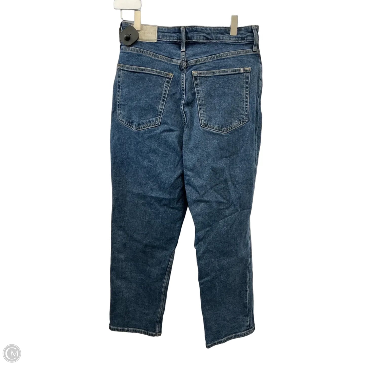 Jeans Straight By Everlane In Blue Denim, Size: 8