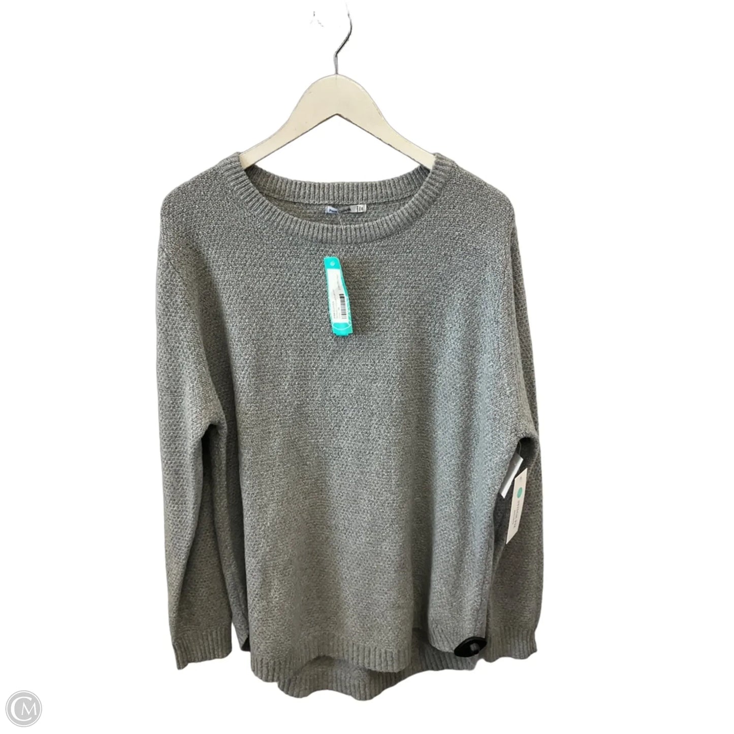 Sweater By Pink Clover In Grey, Size: 3x