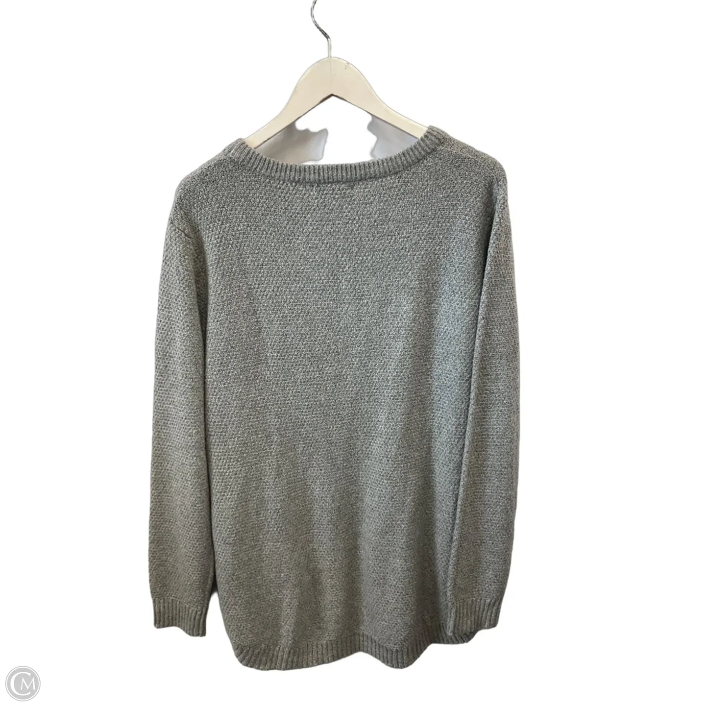 Sweater By Pink Clover In Grey, Size: 3x