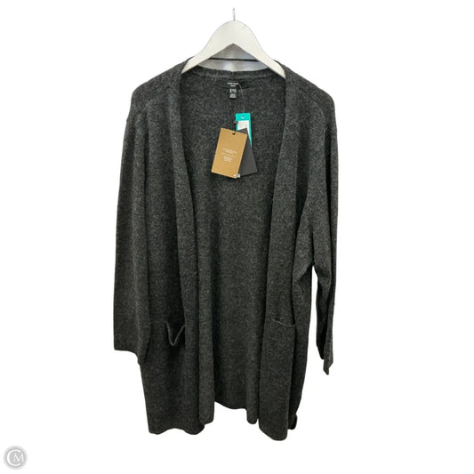 Cardigan By Vero Moda In Grey, Size: 3x