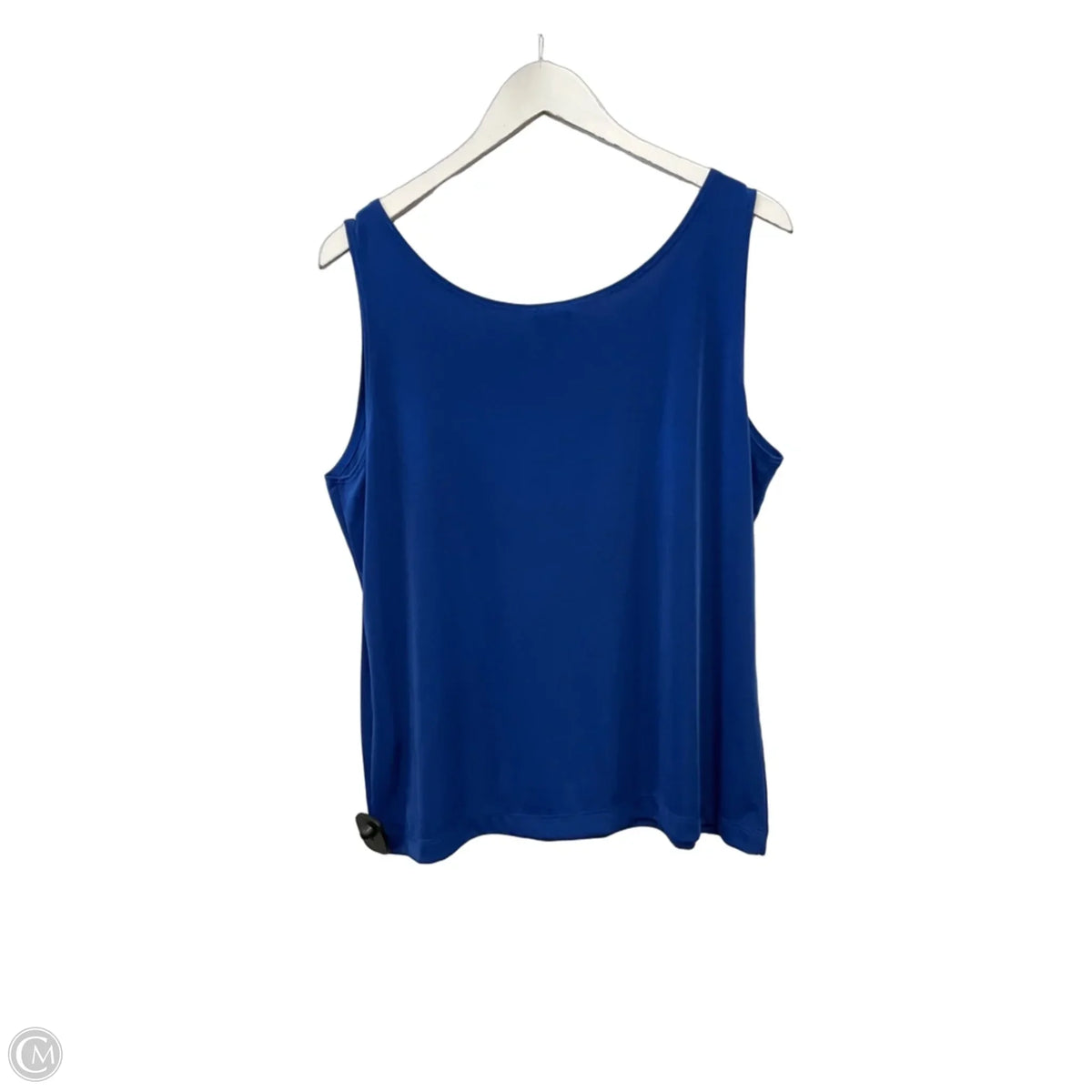 Top Sleeveless By Chicos In Blue, Size: Xl