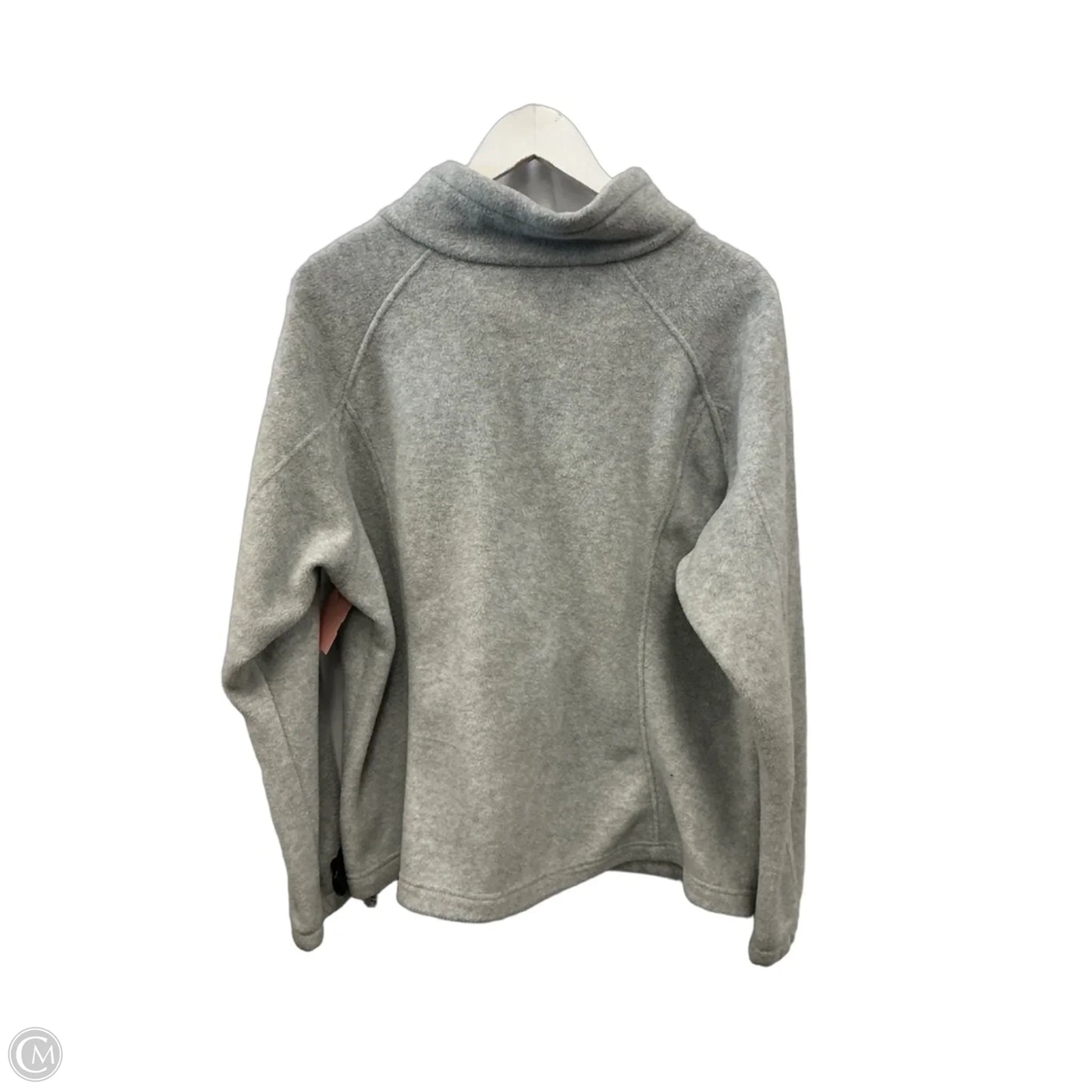 Athletic Jacket By Columbia In Grey, Size: 2x