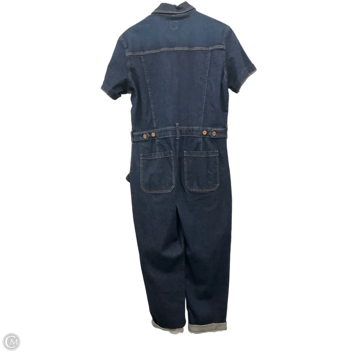 Jumpsuit By Gap In Blue Denim, Size: M