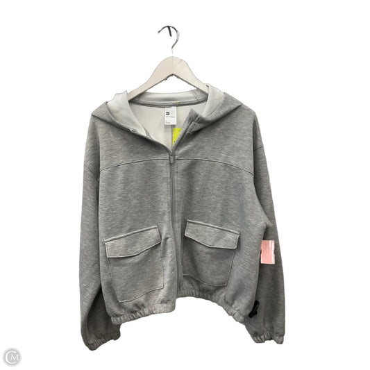 Athletic Jacket By All In Motion In Grey, Size: Xl