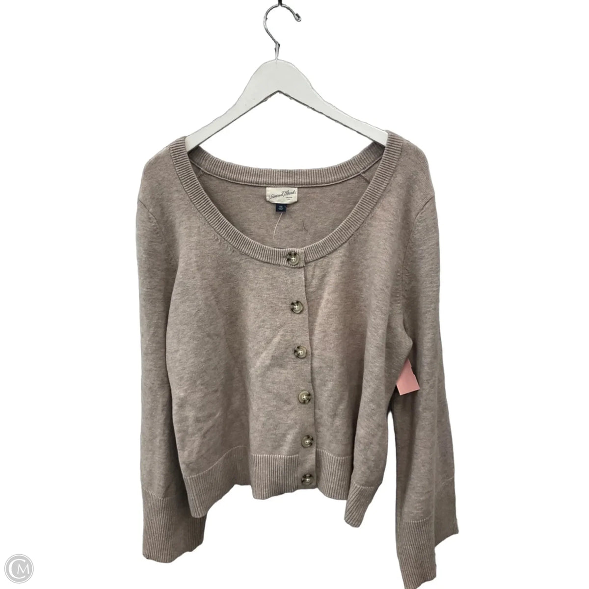Cardigan By Universal Thread In Beige, Size: Xxl