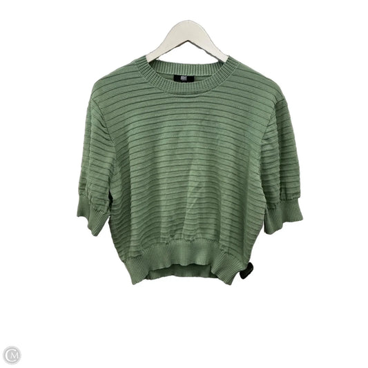 Top Short Sleeve Designer By Frye In Green, Size: Xl